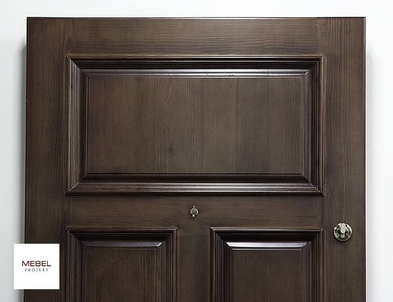 Drzwi z litego drewna 